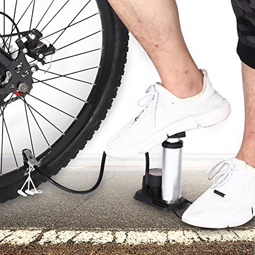 Bomba de bicicleta EMUKOEP mini para rutas ciclistas de montaña y ciudad