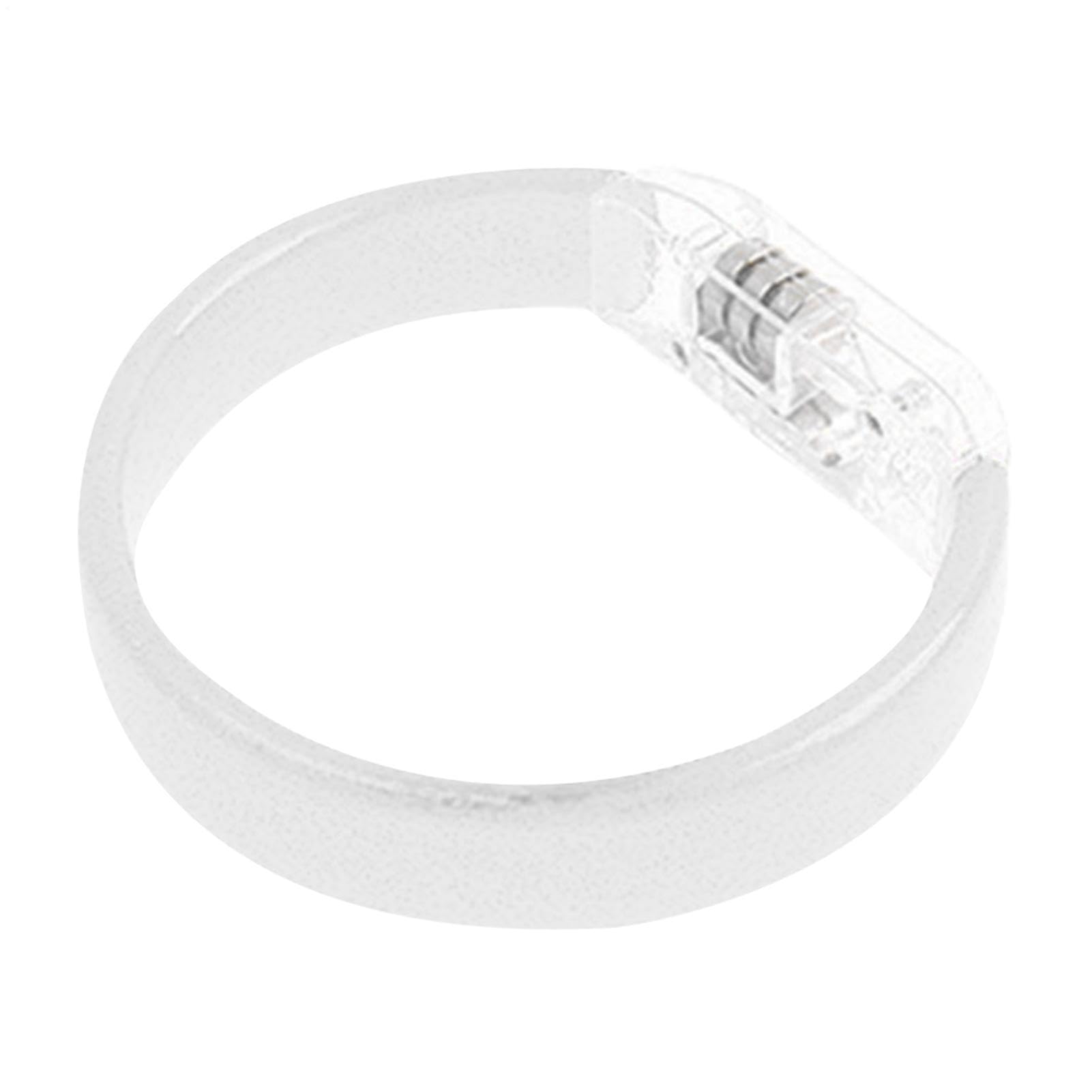 Bracelet LED Festival – 7,5 Cm De Diamètre, Couleurs Multicolores, 8-10h D’autonomie, Accessoire Lumineux Pour Concert Ou Soirée