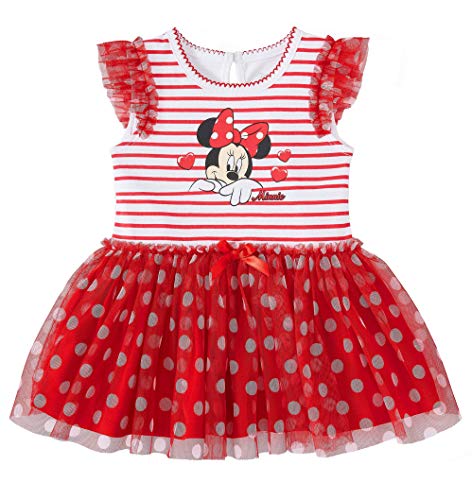 Body tutu Minnie Mouse nouveau-né en coton doux, tenue bébé sans irritation