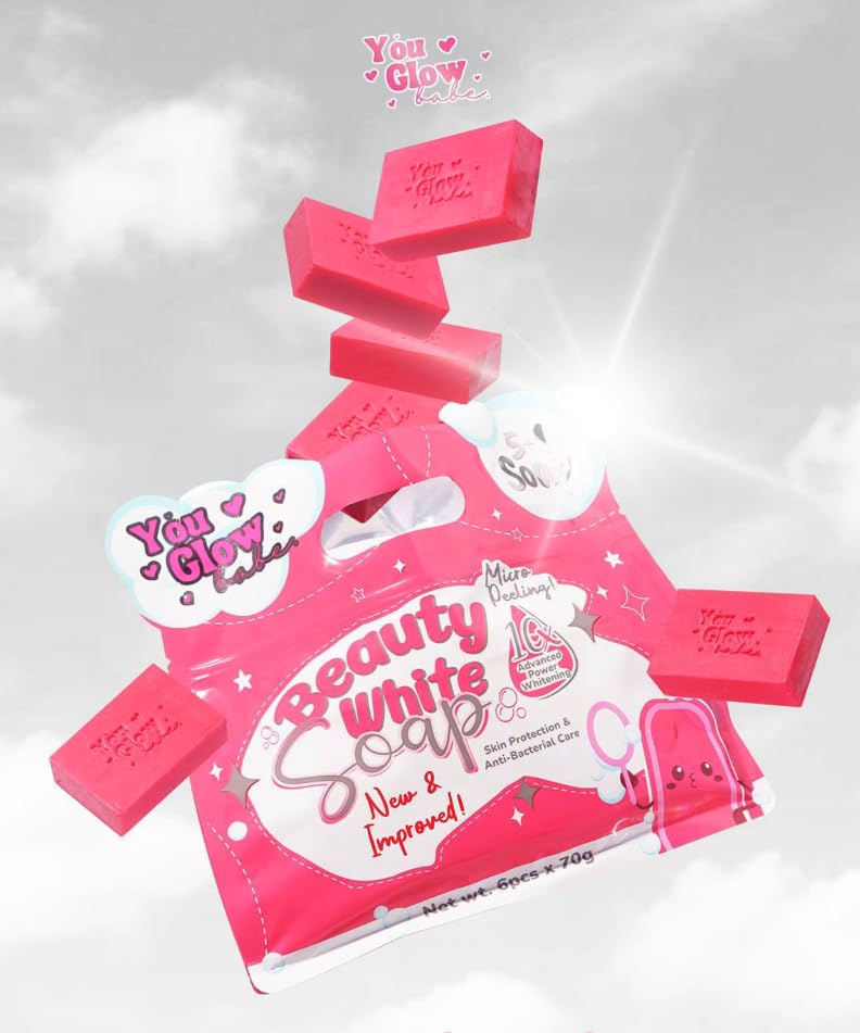 Beauty White Soap (70g x 6 Bars) New & Improved Formula image 4