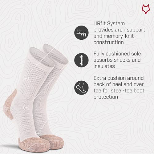FoxRiver Women's Steel-Toe Heavyweight Work Crew Socks (2 Pair Pack)3