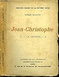  CAHIERS DE LA QUINZAINE : JEAN-CHRISTOPHE - TOME 4 - LA RTEVOLTE N°3 - NEUVIEME CAHIER DE LA HUITIEME SERIE - 6 JANVIER 1907