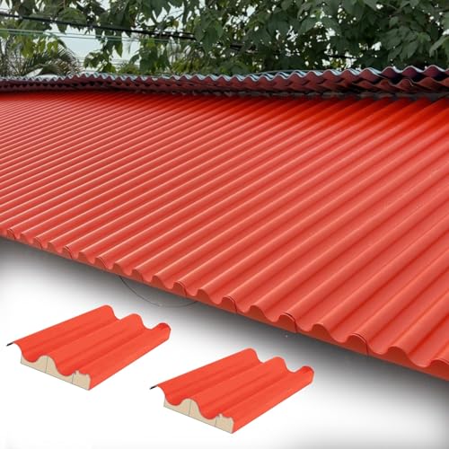 Paneles de techo de aluminio corrugado con revestimiento impermeable y alta resistencia