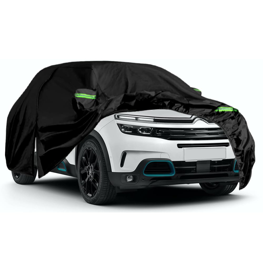 Bâche Voiture Étanche Compatible avec Citroen C5 Aircross 2018-2025 | Housse de Protection Voiture Extérieur Respirante Contre Pluie Soleil Poussière