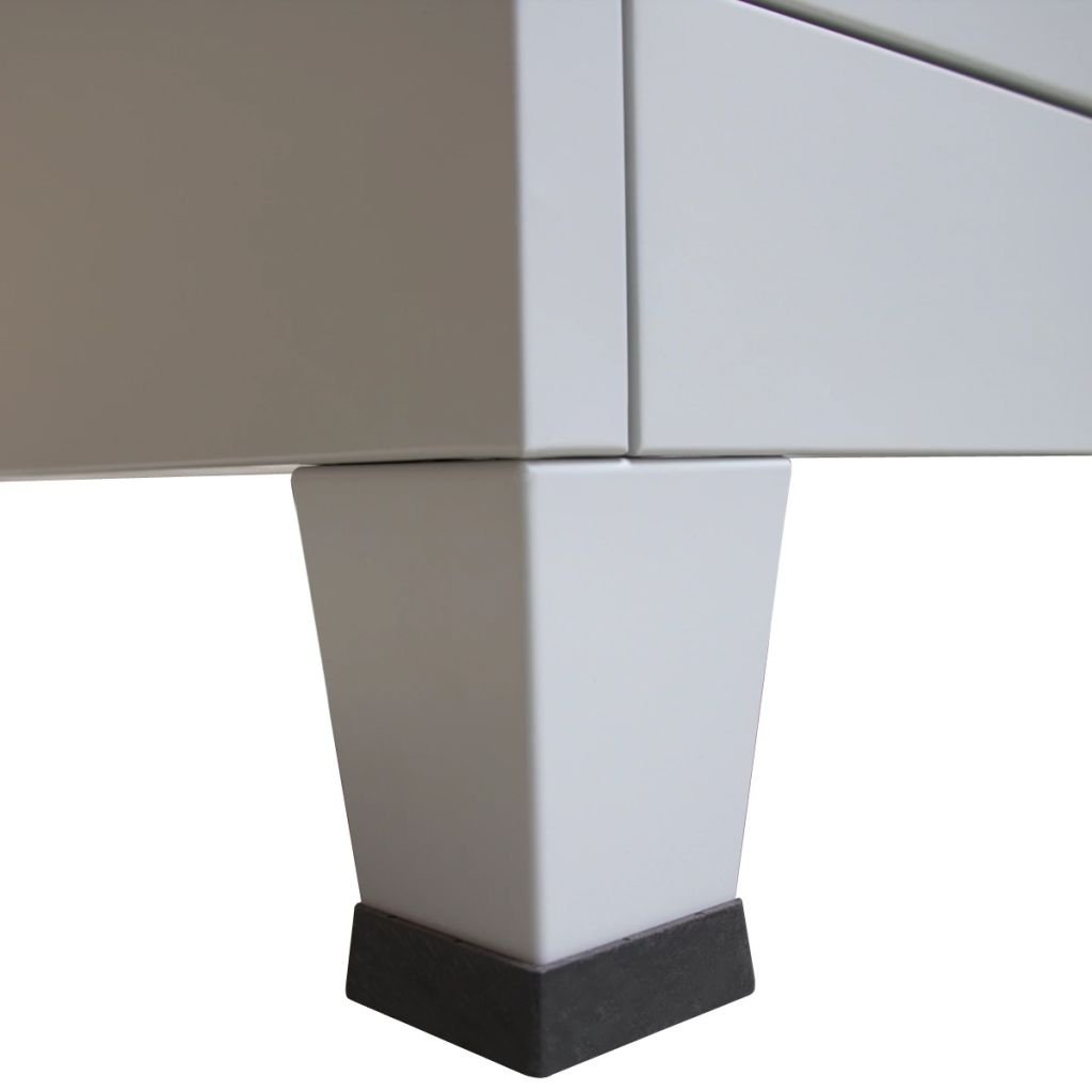 Festnight Armadietti Metallici, Armadietto Spogliatoio, Armadio per Ufficio, Armadio con 6 Armadietti in Acciaio,armadietti per spogliatoio 90x45x180 cm Grigio