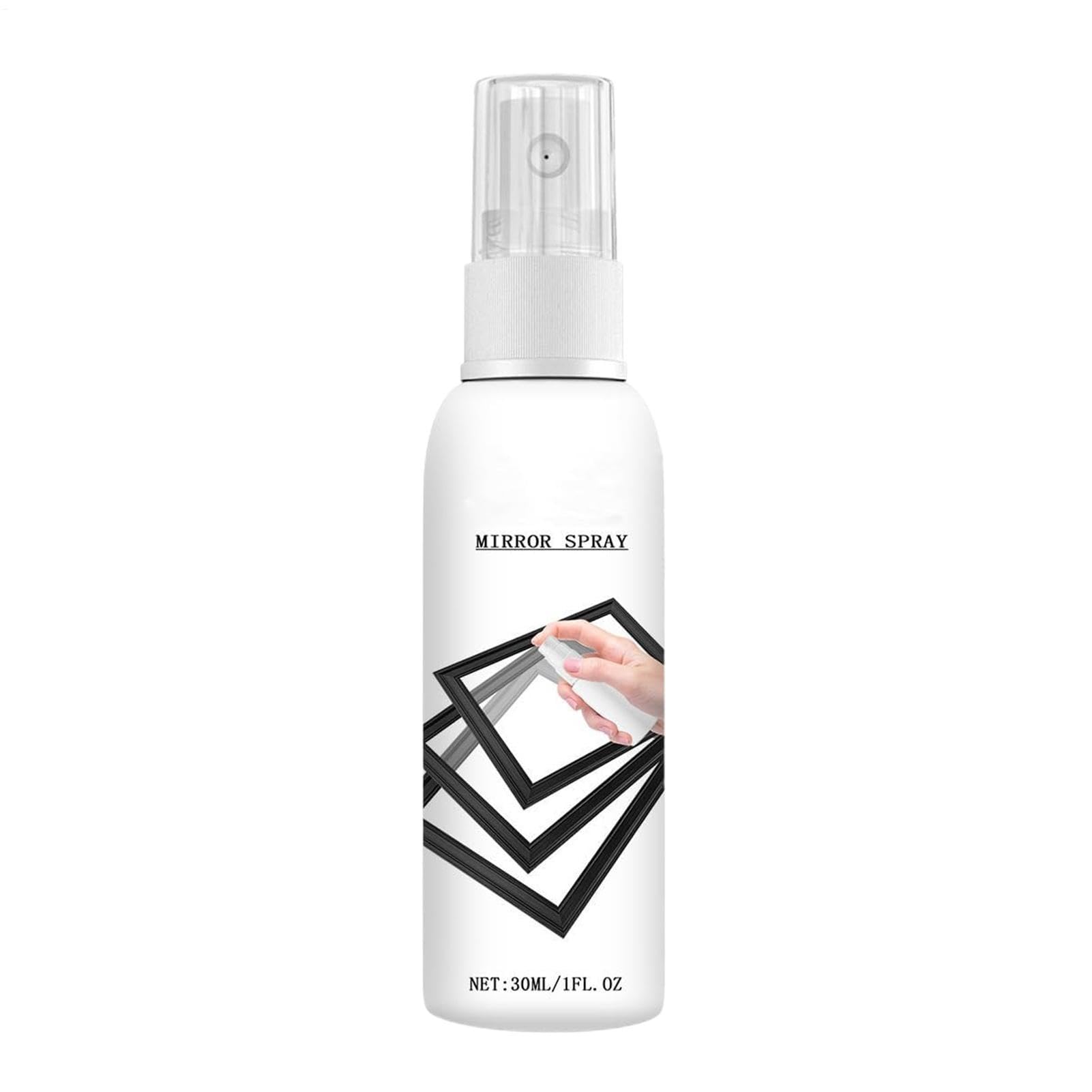 Spray Detergente Vetri | Nebulizzatore Lavante 30ml Per Rivestimento Riflettente - Detergente per Superfici Vetrate,Adatto a Casa, Auto, Bagno, Cucina, Doccia, Porte, Parabrezza e Vetri