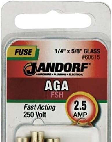 Jandorf 60615 GLS Fusible FA AGA 2.5A