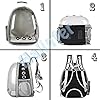 Back-Expandable-Cat-Backpack-Carrier-Fit-up-to-12-lbs-Space-Capsule-Bubble-Window-Pet-Carrier-Backpack-for-Cat-and-Small-Puppy Back Expandable Cat Backpack Carrier