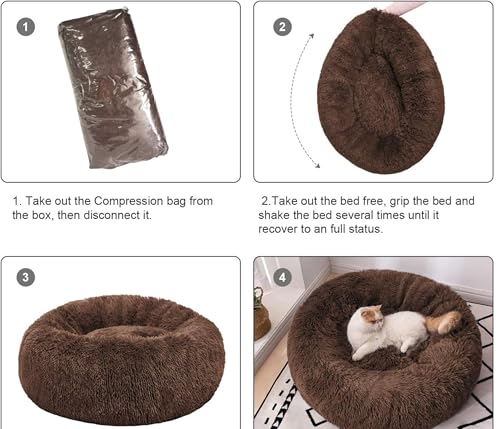 Image of ZEXSAZONE Summer Comfortable Washable and Lightweight on Both Sides usable cat Bed l pet Bed l Puppy Bed for Small and Medium Size cat, Puppy, Dogs pet Bed Brown S Size Season