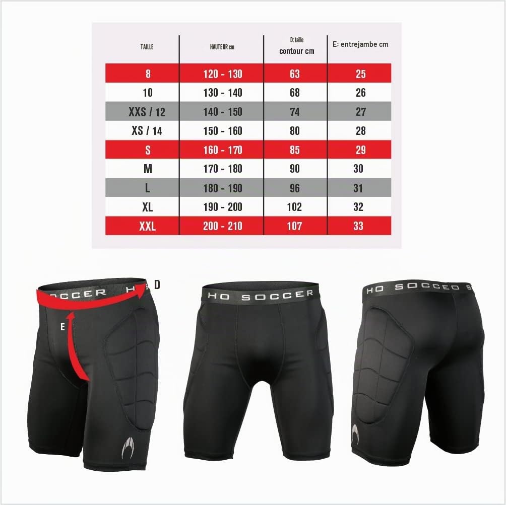 Ho Soccer Underwear Short Raven Jr - Pantalon de Sport - Sportif - Mixte Enfant