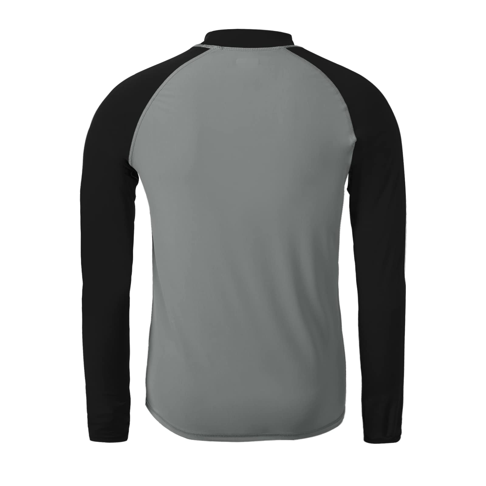Hombre Rash Vest Rashguard Manga Corta Protección UV Snorkel Natación Surf Top Traje de Buceo Camiseta Playa