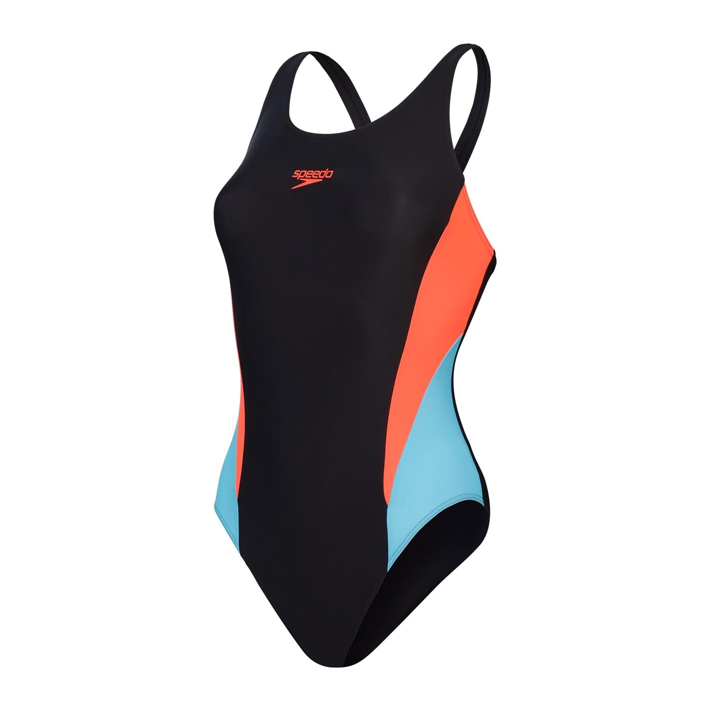 Speedo Bañador de 1 Pieza 2.0 con Bloques de Color, Traje de baño de Entrenamiento, Tacto Suave