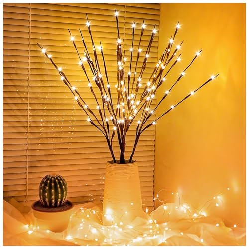 Lighted Branches for Vases LED Twig Branch Lights Battery Operated