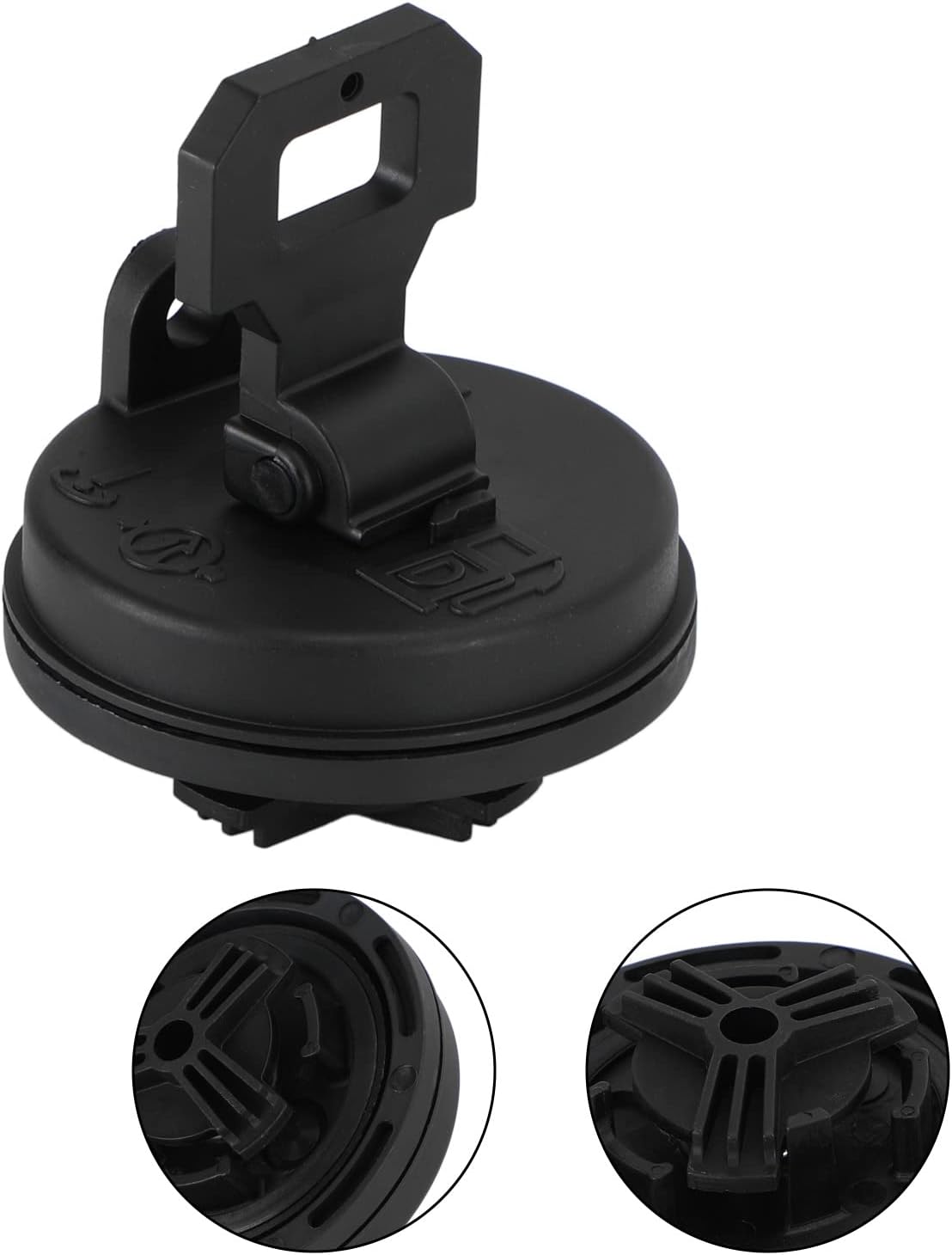 Hydraulic Locking Fuel Tank Cap Fit For Skid Steer Loader:216 216B 216B3 226B 226B3 228 232B 236 236B 236B3 236D 242B 242B3 242D 246C 246D 248 252B 252B3 256C 262C 262C2 262D 268B 272C 272D