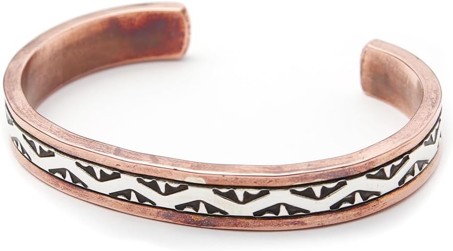 Amazon | 【INDIAN JEWELRY(インディアンジュエリー)】Navajo copper  
