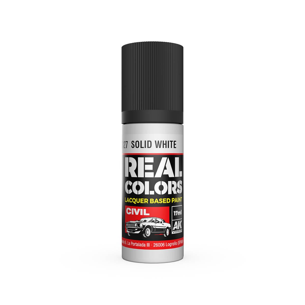 AK Interactive RC827 - Solid White 17 Ml - New