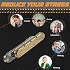 OBEST Fidget Slider Giocattoli, EDC Metallo Fidget Giocattoli per Adulti, Ansia di Sollievo Decompressione Dito Spin Giocattolo, Giocattolo Sensoriale per Autismo ADHD, Regali per l'amico e Famiglia #3
