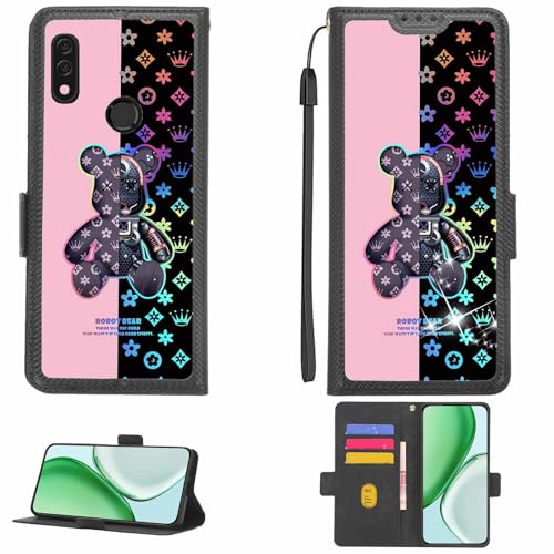 Kinetijy hülle Kompatibel Für Cellallure Earn 2 Cl Hülle Hülle Handyhülle Schutzhülle [Mit 9H Festigkeit HD Schutzfolie][RFID-Blockierung][Brechungseffekt] LPT-JXX