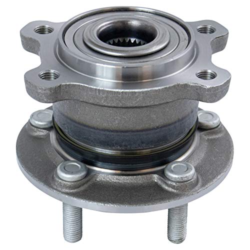 Image of TRQ Rear Wheel Bearing and Hub Assembly Set 2 Piece Compatible with 13-19 Ford Escape AWD 15-16 Lincoln MKC AWD 17-18 MKC Black Label Select Reserve 17-18 Select Reserve FWD 2019