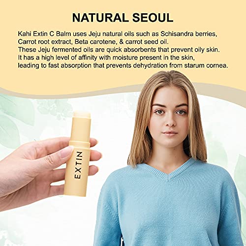 KAHI SEOUL Facial Balm With Jeju Origin Oil & Collagen, Hydrate
