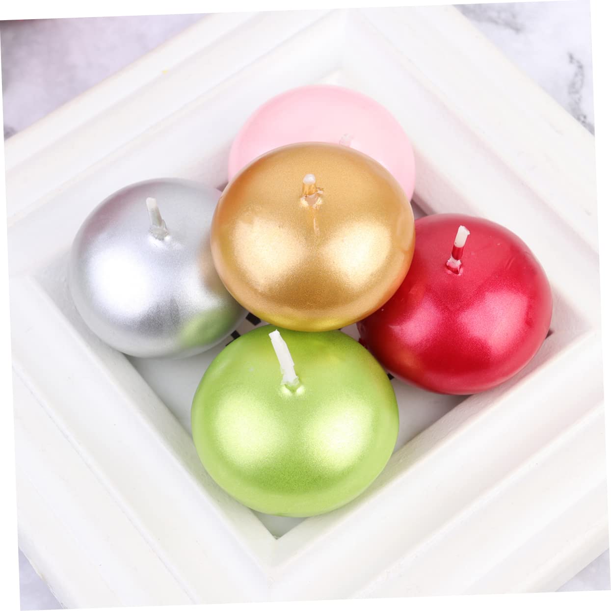 3 Sätze Mini-kerze Rauchlose Kerze Schwimmende Kerze Für Die Hochzeit Romantische Kerzen Hochzeitskerze Rituals Candle Dekokerzen Ritualkerzen Courting Candle Rot 6 Stück * 3 Cabilock