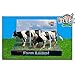 Kids Globe - 571873 - Set de 2 Vaches - Debout - Modèle Aléatoire - Échelle 1/32 - Noir/Blanc