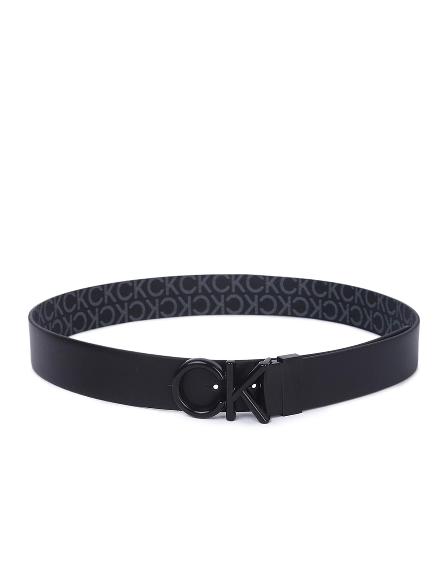 Calvin Klein Pasy Mężczyźni Adj/Rev Ck metalowa bomba mono 35 mm