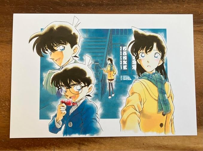 Amazon.co.jp: コナン 工藤新一 毛利蘭 コナン ミニミニ複製原画
