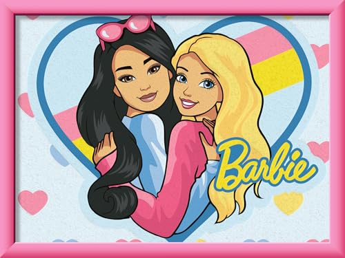 Ravensburger - CreArt Barbie Amiche Per Sempre, Kit per dipingere 9+ anni