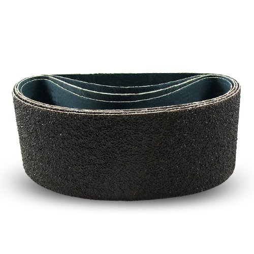 Red Label Abrasives 4 X 36 Inch 400 Grit Silicon Carbide Sanding Belts, 3 Pack