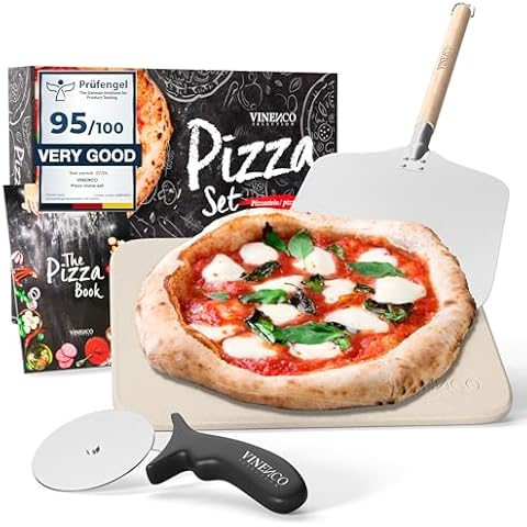 Vinenco Pizza Stone and Baking Kit Cover