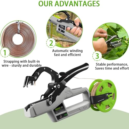Machine de fixation automatique pour tuteurer sans effort les branches lourdes - 7