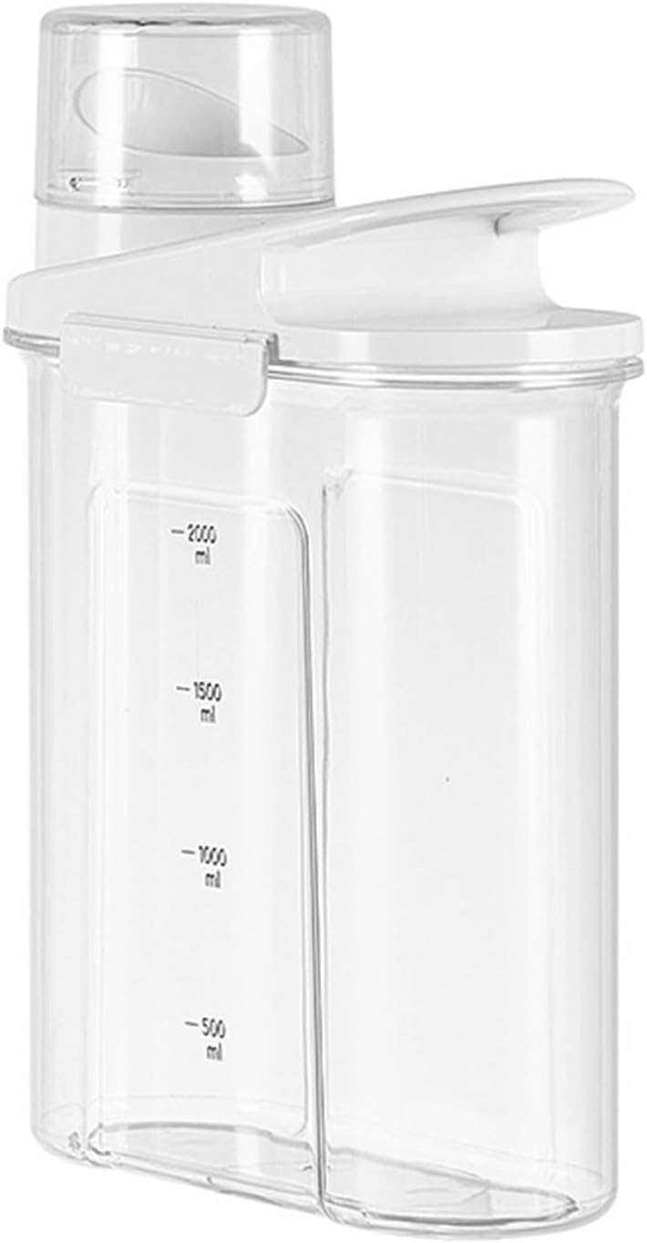 Kitchen Grains Storage Container Large Cereal Dispenser with Lid for Rice Sugar Oat Practical Dry Food Organizers Food Dispenser
