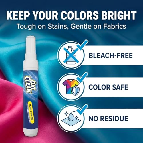 OxiClean On The Go Stain Remover Pen, 0.74 Fl Oz – Instant Travel Stain Cleaner for Clothes, Food, Wine, Coffee, Makeup, Portable & Easy Use - image 4