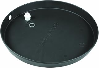 Camco 11466 22"ID x 2" Plastic Drain Pan with CPVC Fitting