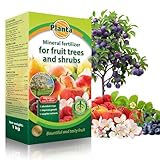 Fruit Tree and Berry Bush Mineral Fertilizer, NPK Balanced, 1kg, Covers 40 m²
