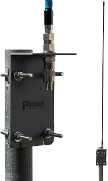 Pixel Technologies AFHD-4 AM FM HD Radio Long Range Antenna with 25 Feet RG6 Coax Cable, Daytime Reception - FM Stereo 80 Miles, AM Mono 90 Miles
