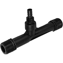 1/2 3/4 1 Inch Fertilizer Injector for Drip Irrigation, Plastic Irrigation Tube Fertilizer Mixer Injector Tool for Garden One inch
