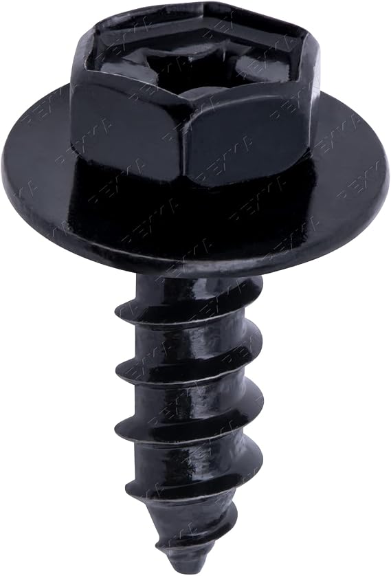 Rexka 30pcs Bumper Cover Splash Shield Mud Guard Screw Bolt for Toyota Lexus 90159-60498 RAV4 Avalon Camry Highlander Prius ES300h GS350