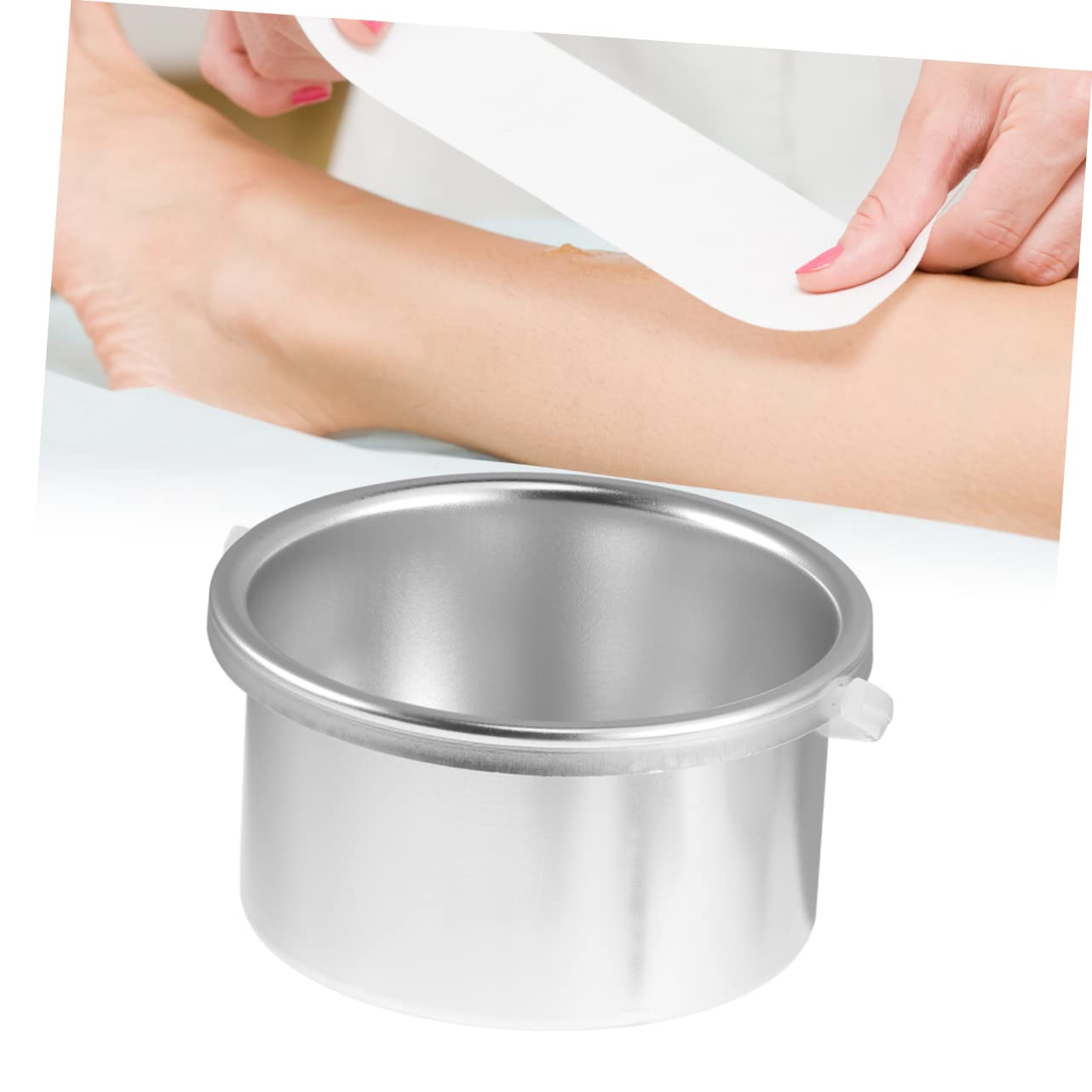 Portable Wax Warmer Heater Pot for Hair Removal 1L Inner Pot Electric Depilatory Machine for Spa and Home Use for Skin Types and Wax Melts Style