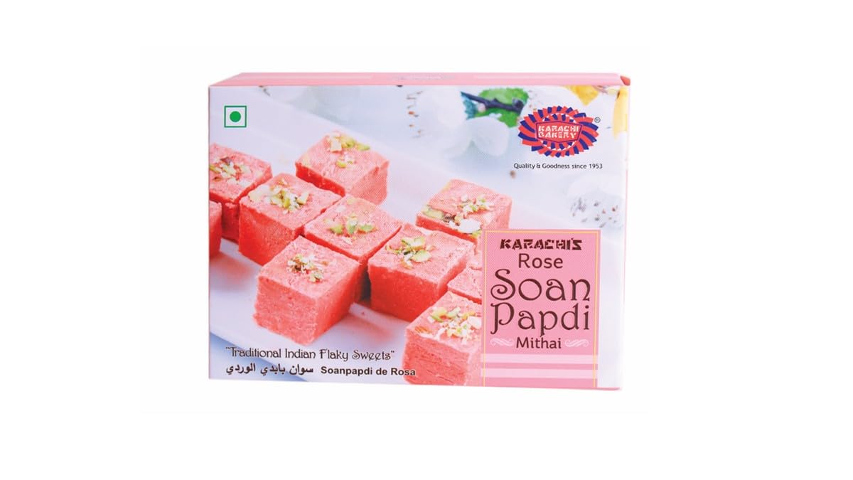 Karachi Bakery Rose Soan Papdi Mithai 200 g