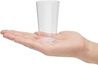 Vista 7 de Juvale Mini tazas de postre – 72 piezas de plástico transparente, 3 onzas y 5 onzas – Vasos desechables y reutilizables para postre y aperitivos