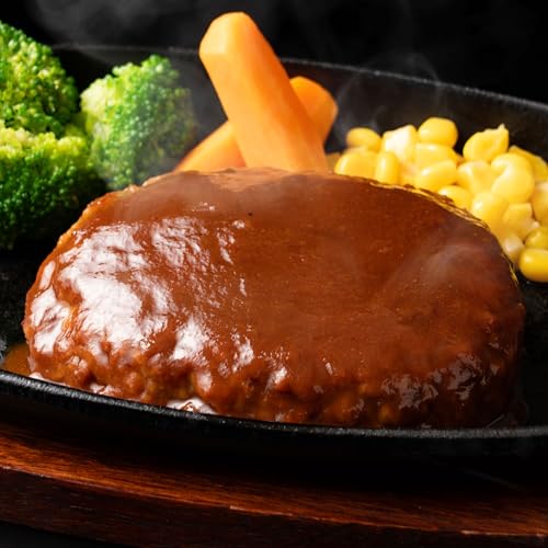 しゃぶまる 肉屋のこだわりハンバーグ デミソース 鉄板焼き (デミソースハンバーグ 140g×10)