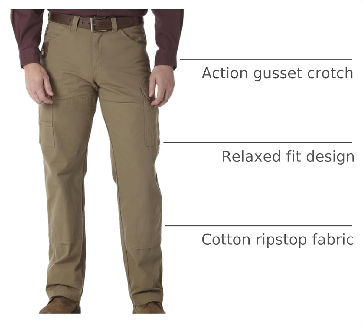 Riggs Workwear Mens Ranger Work Utility Pants view 4