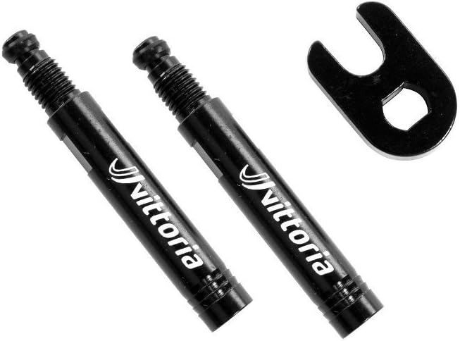 Vittoria Tyres Blister 2-Piece Aluminium and Spanner Wheels 30 mm Valve Extension