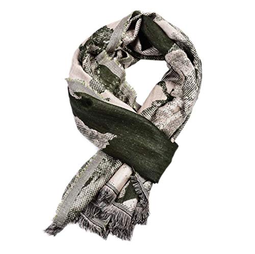 Bufanda de hombre de algodón suave para evitar picores en el cuello este invierno 3