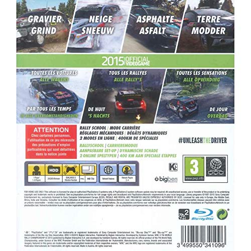 Wrc 5 Fia World Rally Championship Ps3 - vue 4