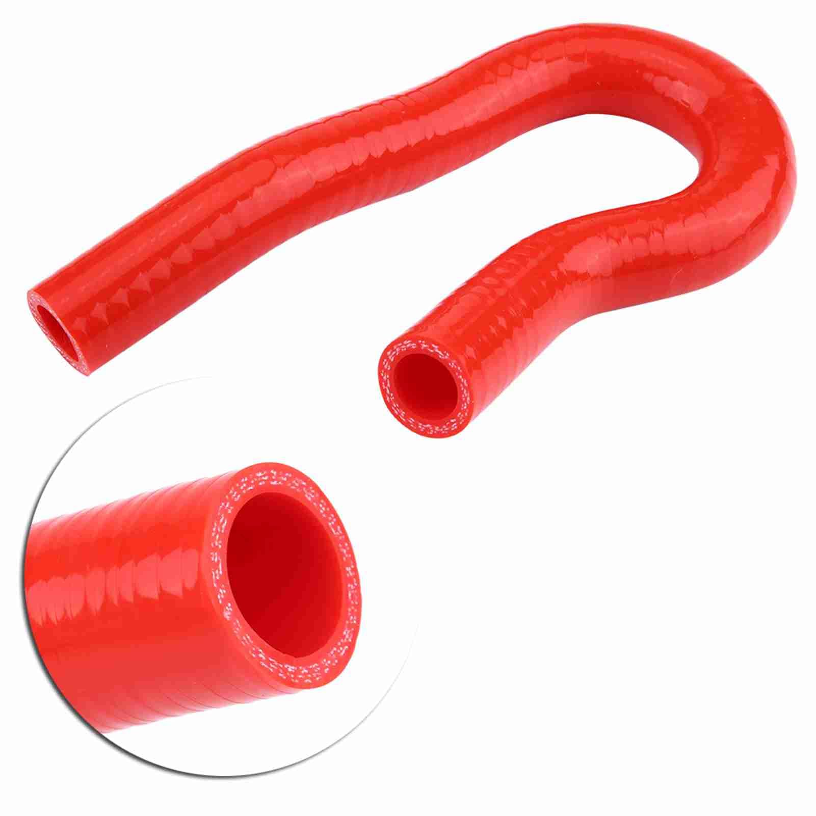 Kit de 9 mangueras de radiador de silicona, resistente al agua, resistencia a altas temperaturas, para D15 D16 SOHC EG EK 1992-2000 (rojo)