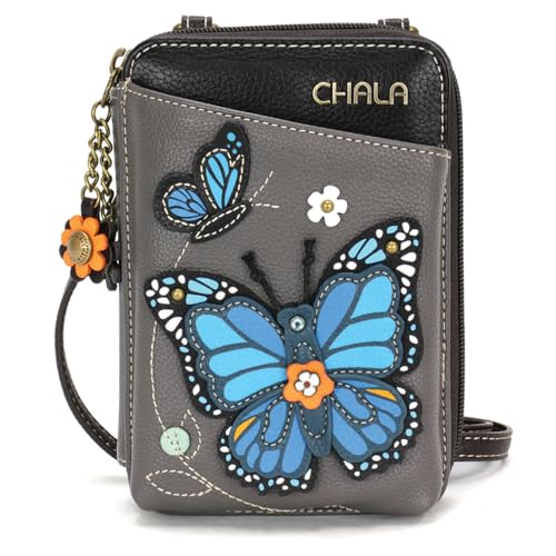 Image of CHALA Wallet Crossbody Cell Phone Purse - Women Faux Leather Multicolor Handbag with Adjustable Strap
