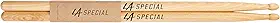 promark Baquetas de bateria LA Specials - Baquetas 5B - Conjunto de baquetas para bateria acústica ou eletrônica - Ponta oval de madeira - Baquetas de nogueira - Peso e tom consistentes - 3 pares